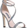 Women SJP by Sarah Jessica Parker Sandals | Serpentine Evening Sandal Silver