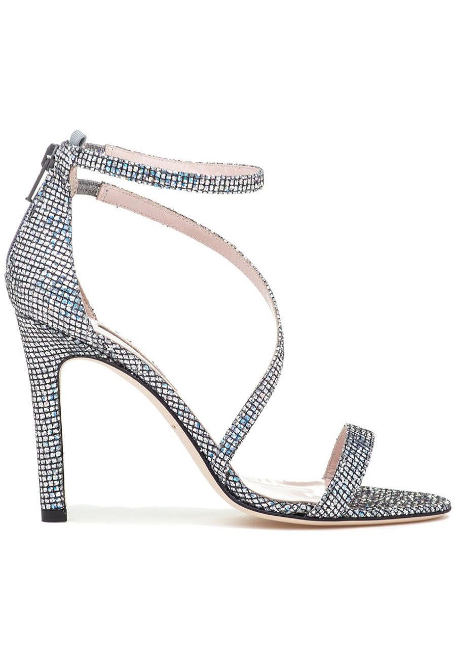 Women SJP by Sarah Jessica Parker Sandals | Serpentine Evening Sandal Silver