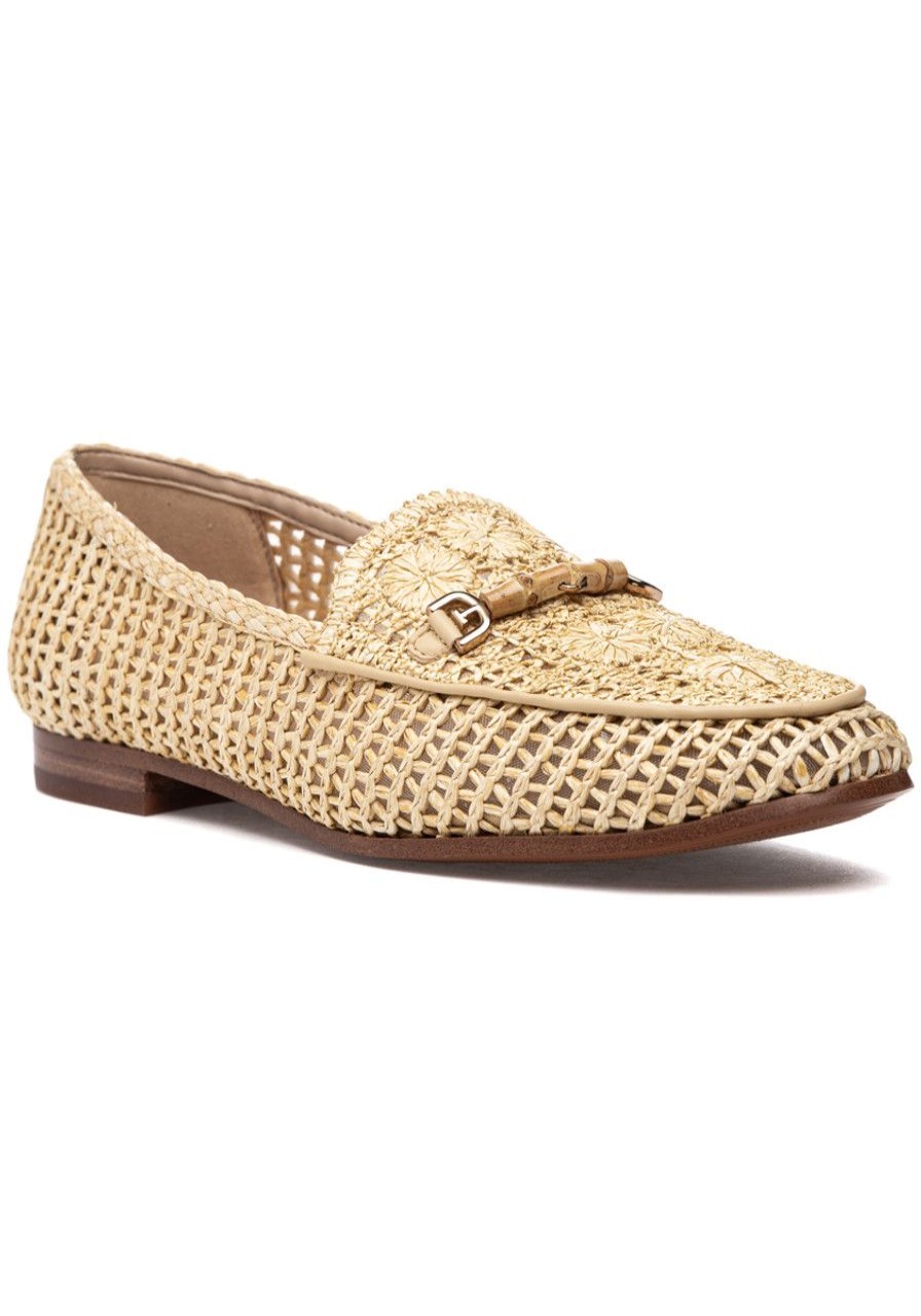 Women Sam Edelman Loafers & Oxfords | Lowell Loafer Natural Raffia