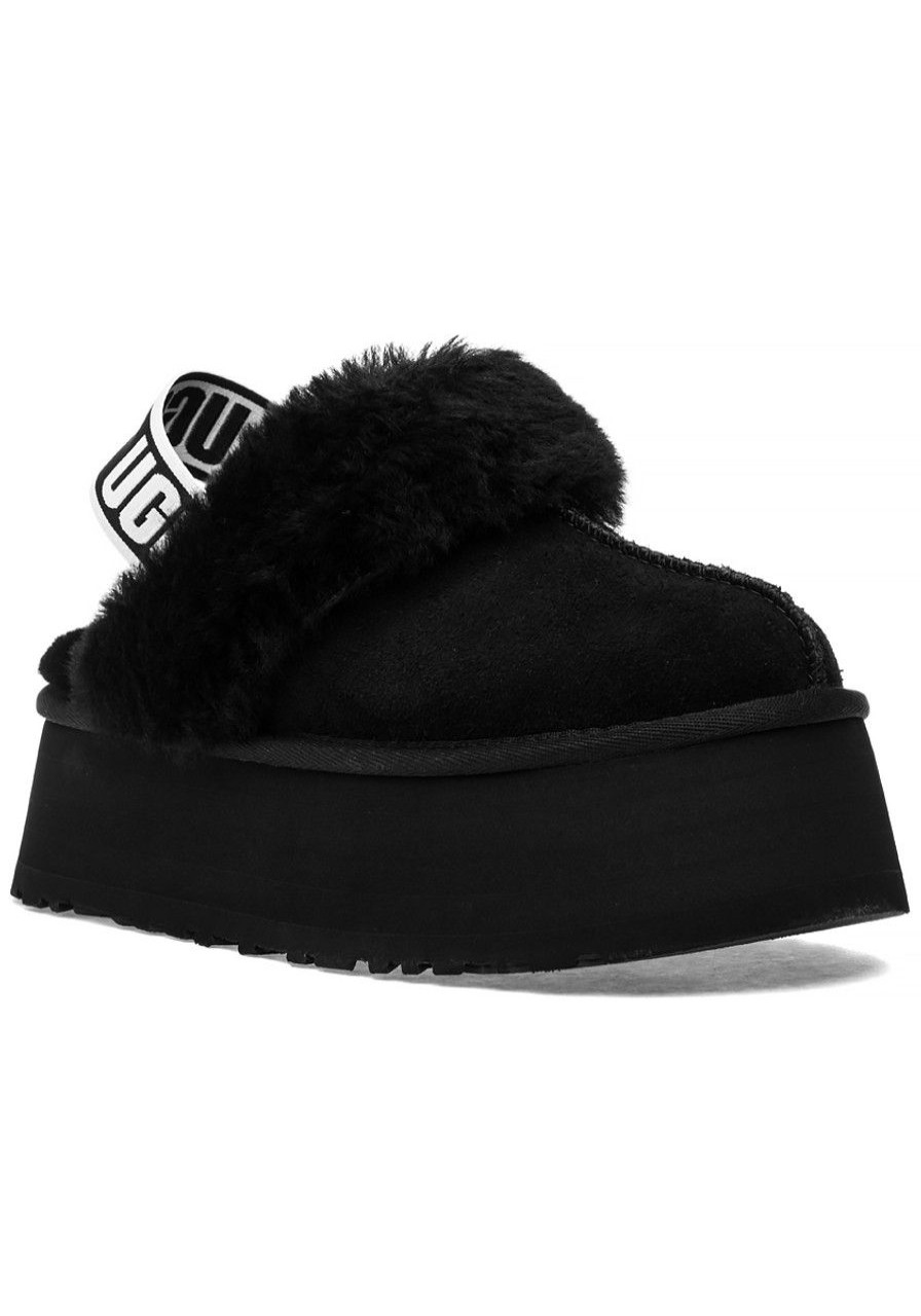 Women UGG® Slippers | Funkette Slipper Black