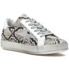 Women 275 Central Sneakers | Maria Sneaker Beige Brown Snake