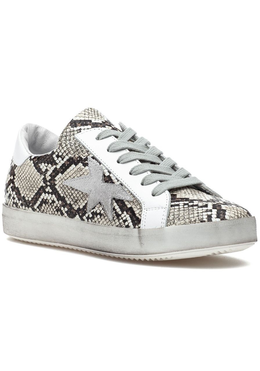 Women 275 Central Sneakers | Maria Sneaker Beige Brown Snake