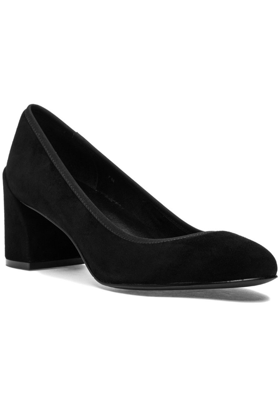 Women Jildor Pumps | Camila Pump Black Suede