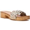 Women 275 Central Mules & Clogs | Piper Sandal Platino Leather