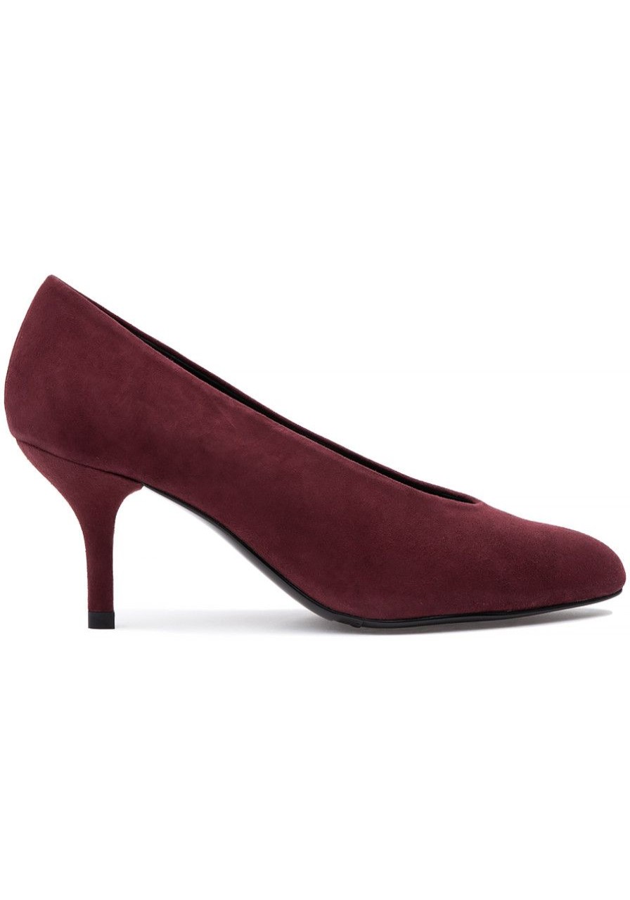 Women Jildor Pumps | Toast Pump Wine Suede