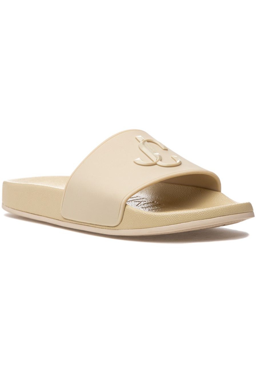 Women Jimmy Choo Sandals | Port Sandal Barley Rubber