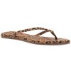 Women Tkees Sandals | Studio Exotic Flip Flop Cheetah