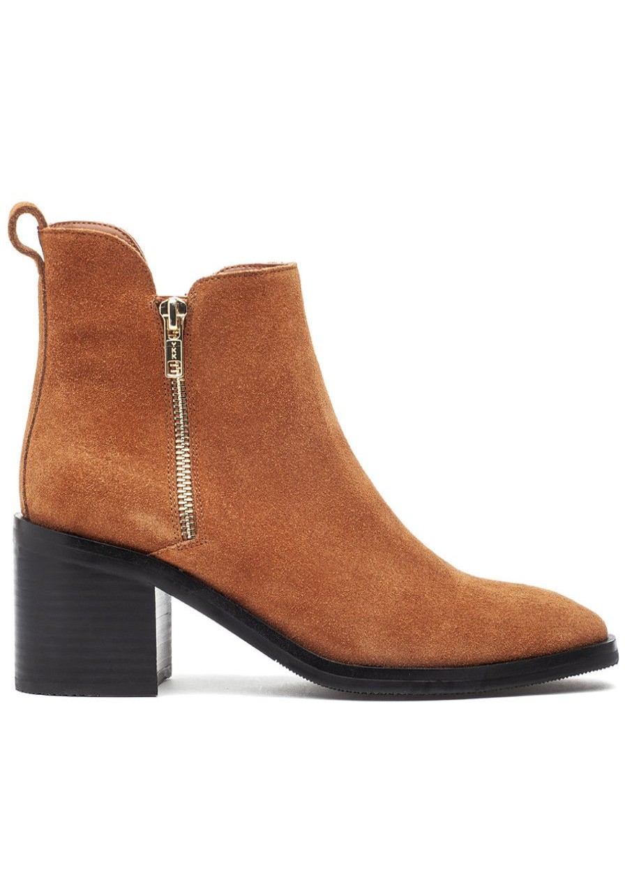 Women Jildor Boots | Coco Boot Tan Suede