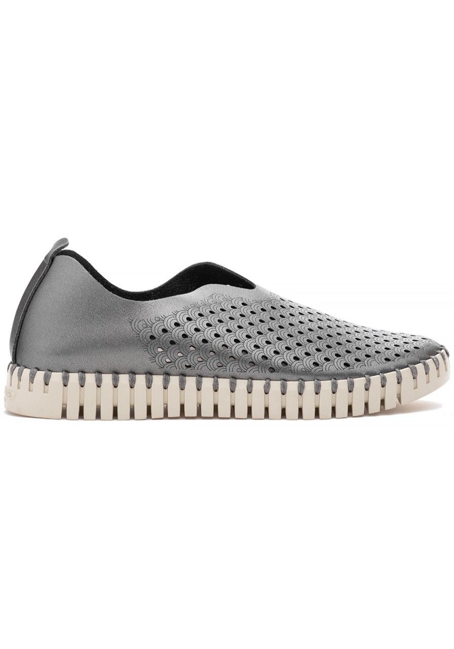 Women Ilse Jacobsen Sneakers | Tulip Sneaker Gunmetal