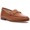 Women Sam Edelman Flats | Loraine Loafer Saddle Leather