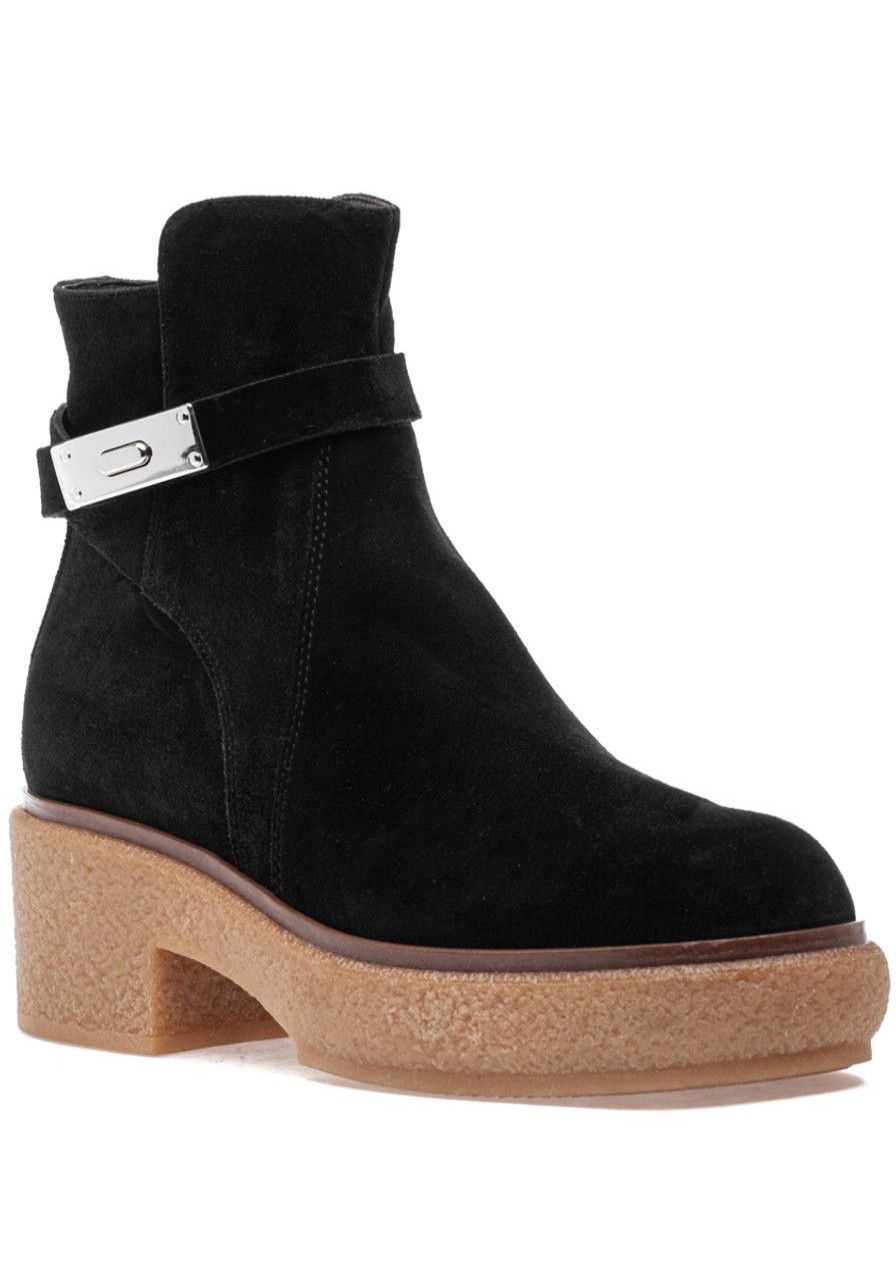 Women 275 Central Boots | Tori Boot Black Suede