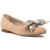 Women 275 Central Flats | Lana Flat Camel Suede