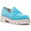 Women 275 Central Loafers & Oxfords | Lindor Loafer Blue Suede