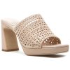 Women Jeffrey Campbell Sandals | Caviar-Lsr Sandal Natural Leather