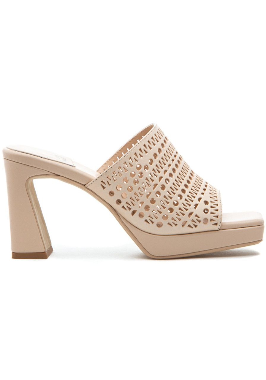 Women Jeffrey Campbell Sandals | Caviar-Lsr Sandal Natural Leather