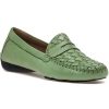 Women Robert Zur Flats | Petra Loafer Leaf Leather