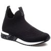 Women Urban Sport Sneakers | Orion Sneaker Black Knit