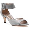 Women Pelle Moda Sandals | Berlin Sandal Pewter