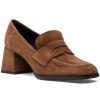 Women 275 Central Loafers & Oxfords | Lonzo Loafer Pump Brown Suede
