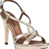 Women Jildor Sandals | Quartilla Evening Sandal Platinum Leather