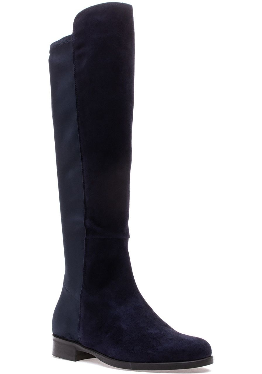 Women 275 Central Boots | Lerner Boot Navy Suede