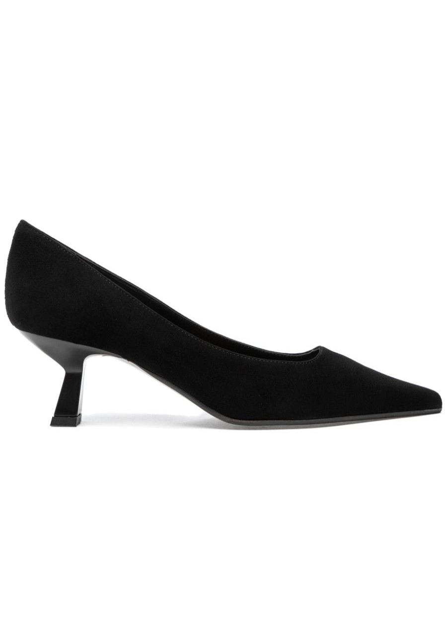 Women 275 Central Pumps | Fasching Pump Black Suede