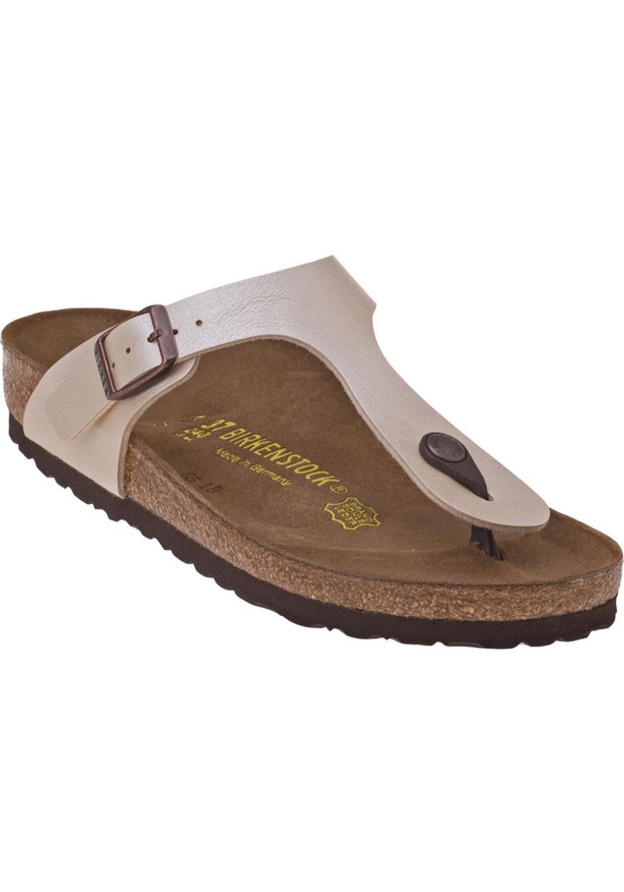 Women Birkenstock Sandals | Gizeh Sandal Bone Birko-Flor