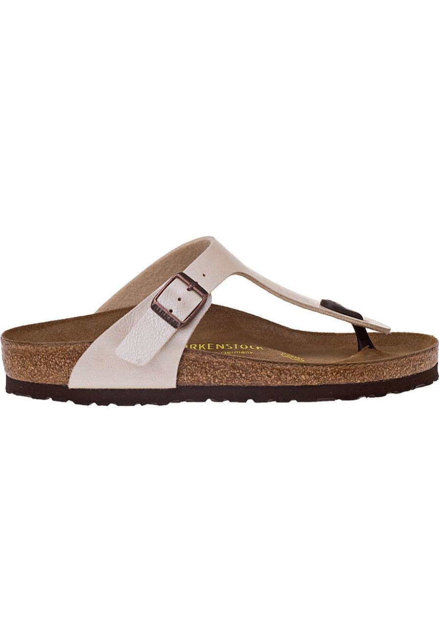 Women Birkenstock Sandals | Gizeh Sandal Bone Birko-Flor