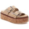Women J/Slides Sandals | Belinda Sandal Sand Leather