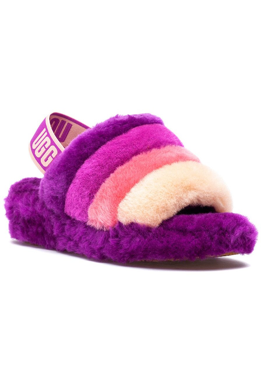 Women UGG® Slippers | Fluff Yeah Slide Berrylicious