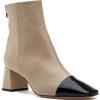 Women 275 Central Boots | Flo Boot Nude/Black Leather