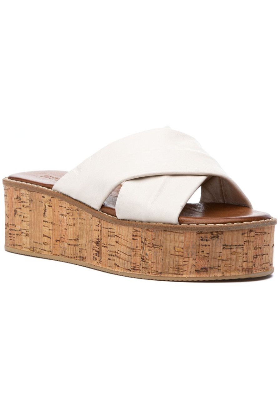 Women 275 Central Sandals | Irving Sandal Crema Leather