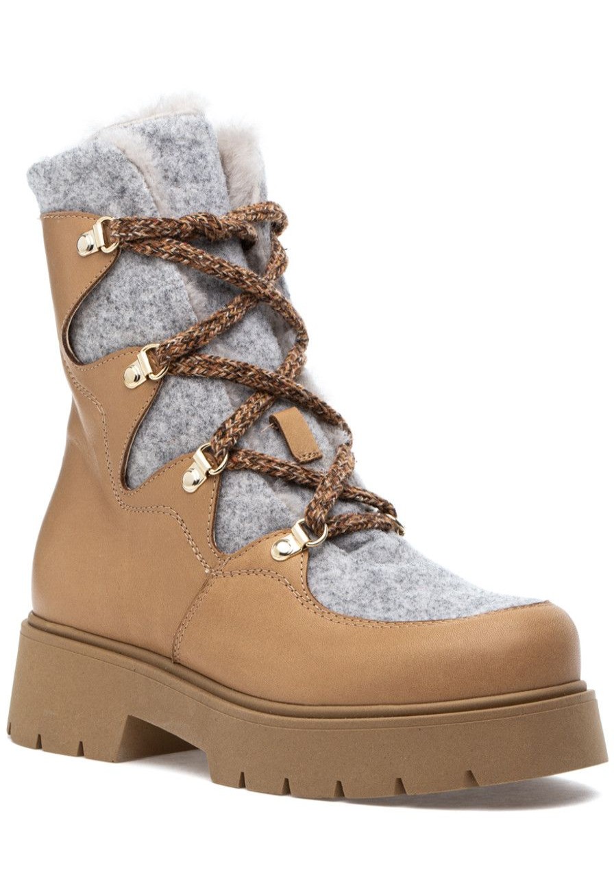 Women 275 Central Boots | Emerson Boot Tan/Grey