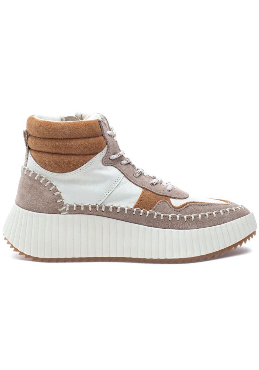 Women Dolce Vita Sneakers | Daley Sneaker Taupe Multi Suede