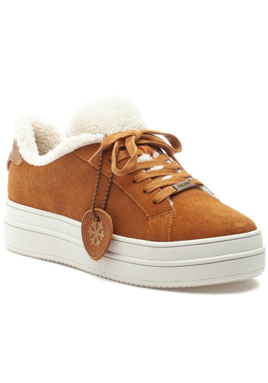 Women J/Slides Sneakers | Ninka Sneaker Tan Waterproof Suede