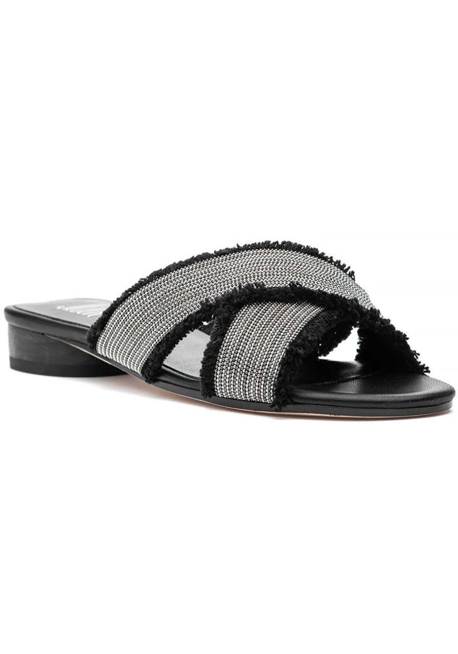 Women Jildor Sandals | Begin Sandal Black Canvas
