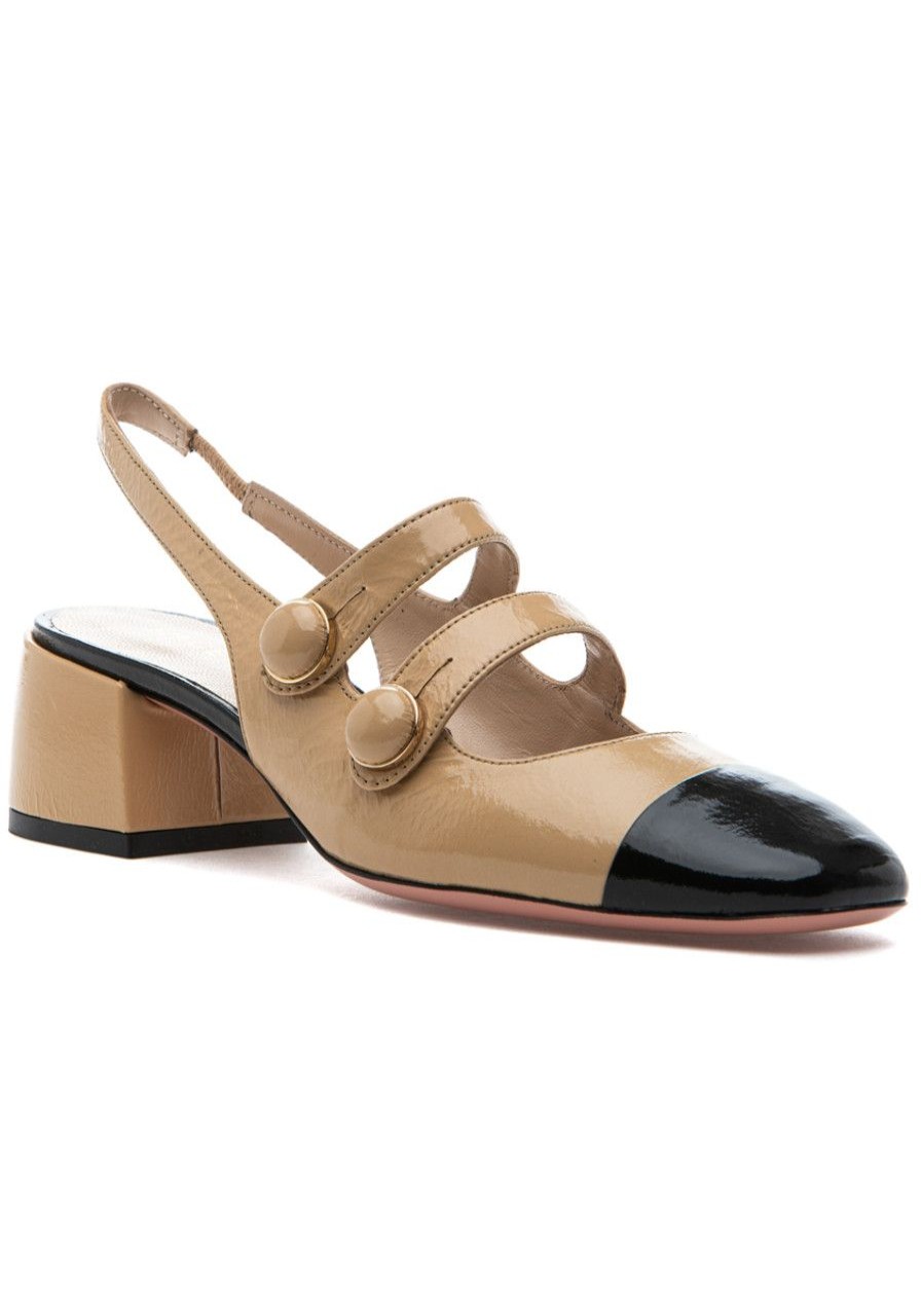 Women 275 Central Pumps | Finn Pump Nude/Black
