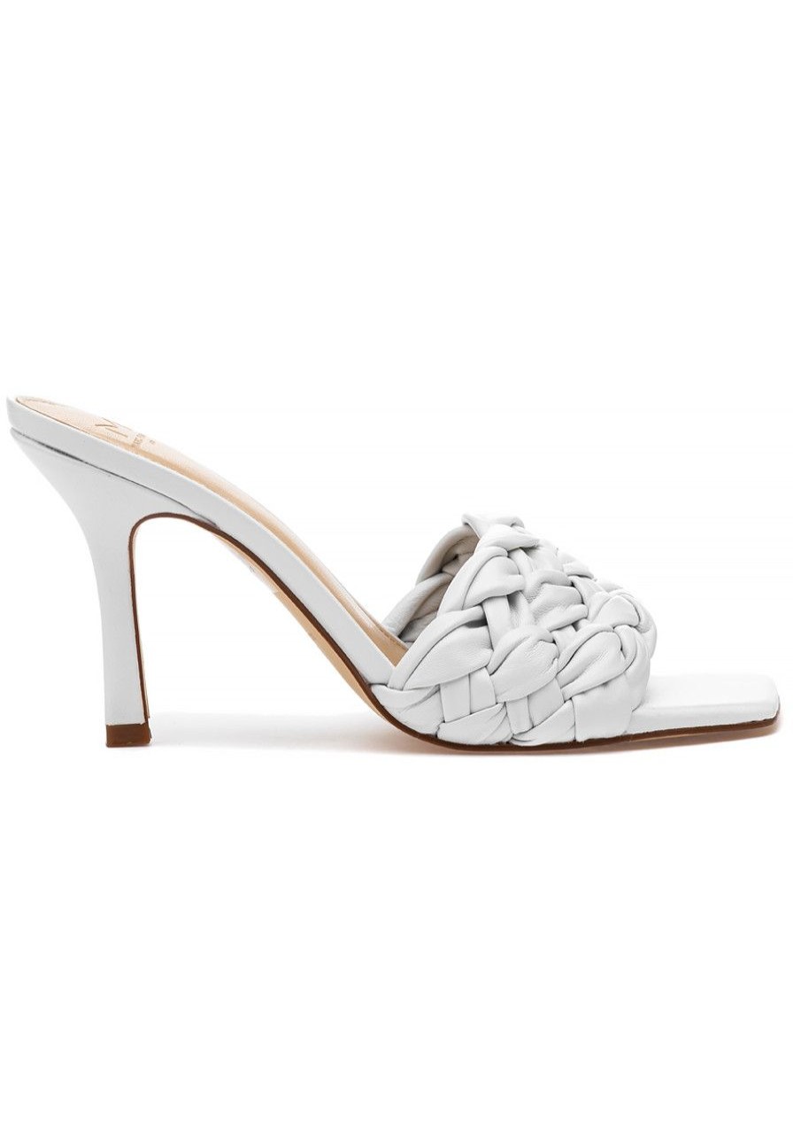Women Marc Fisher Sandals | Draya Sandal White Leather
