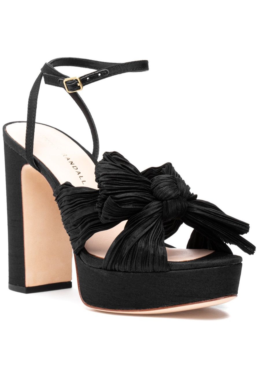 Women Loeffler Randall Sandals | Natalia Platform Sandal Black