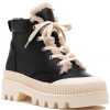 Women Silent D Boots | Peato Boot Black Beige