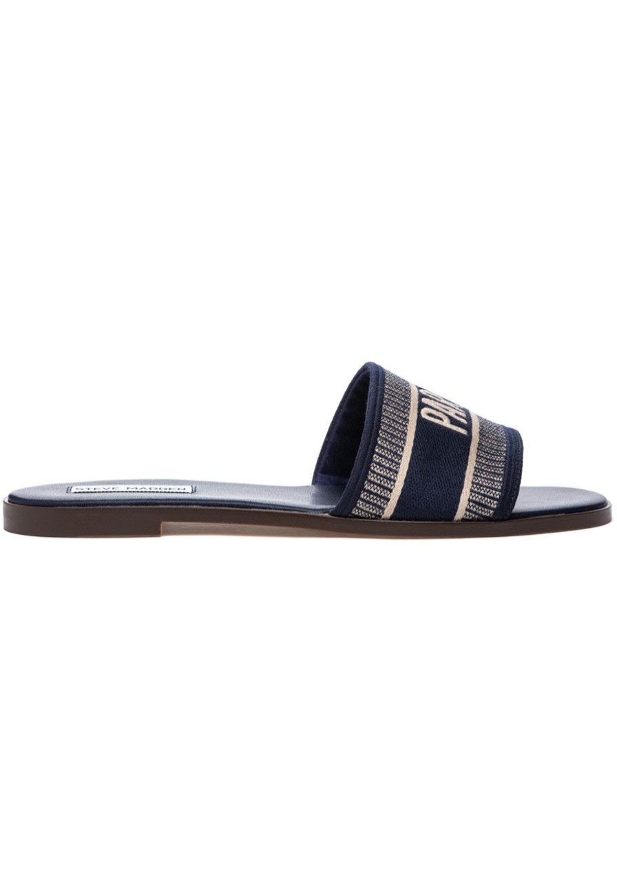 Women Steve Madden Sandals | Knox Sandal Navy Multi