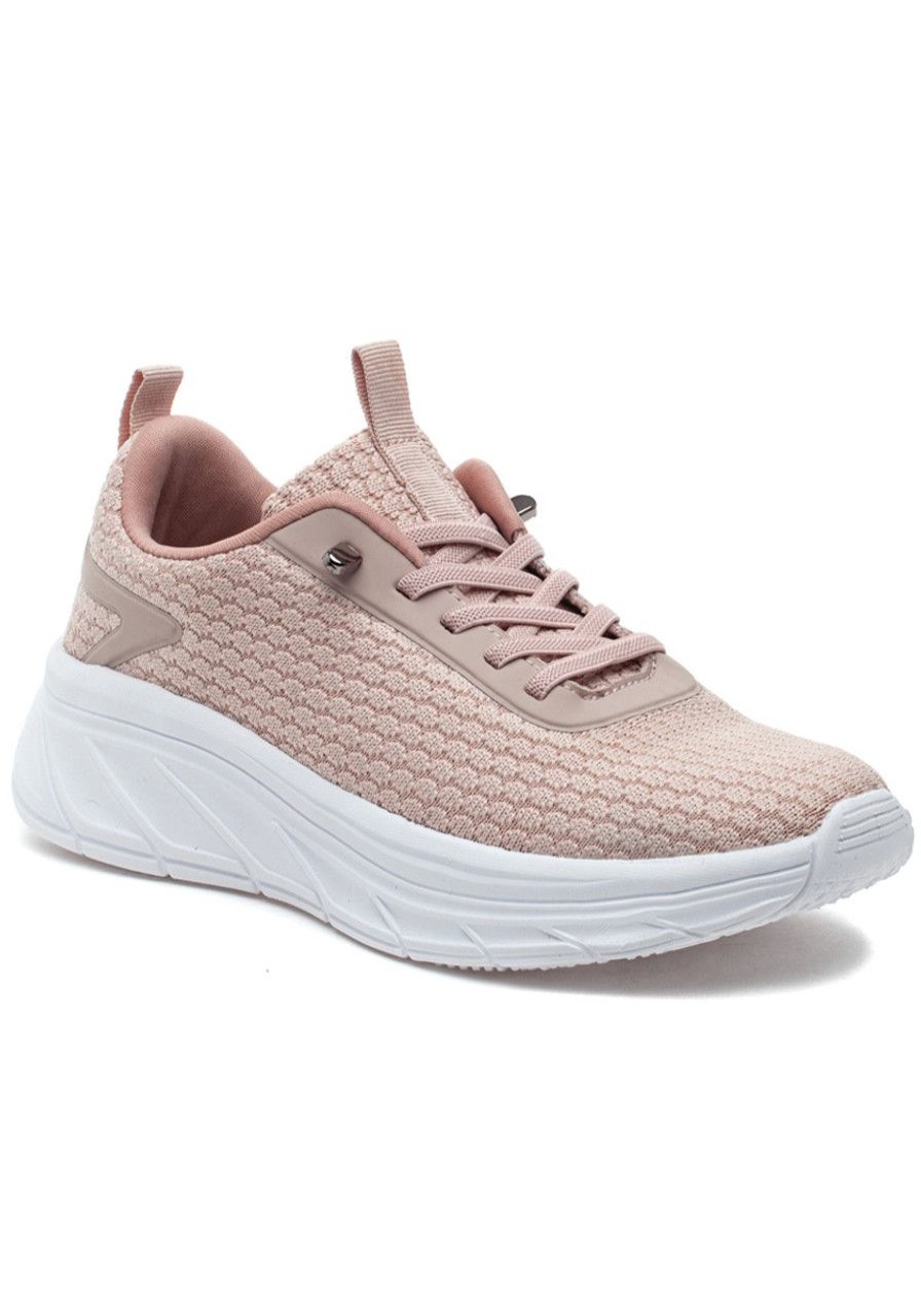 Women Urban Sport Sneakers | Wendee Sneaker Pink Knit