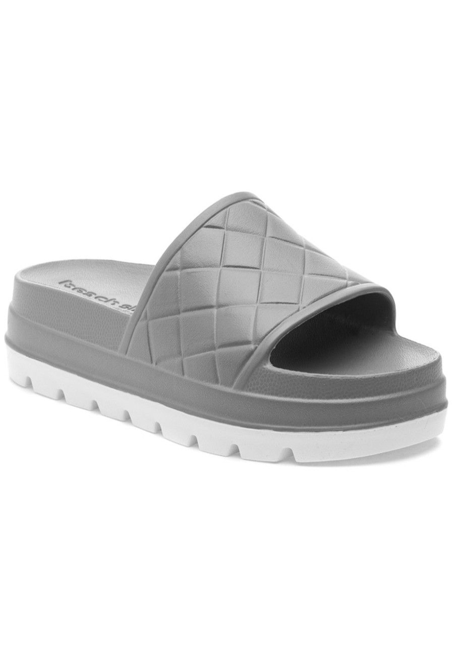 Women Beach Slides Sandals | Stud Sandal Grey Eva