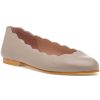 Women French Sole Flats | Jigsaw Flat Taupe Leather