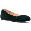 Women French Sole Flats | Jigsaw Flat Hunter Green