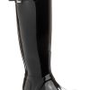 Women Hunter Boots | Original Glossy Rain Boot Black