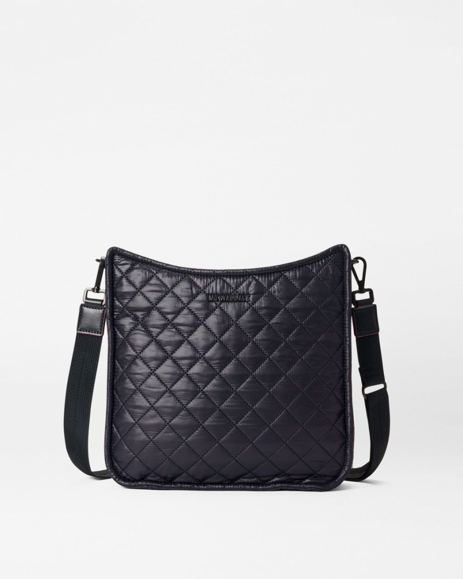 Women MZ Wallace Handbags Crossbody Bags | Metro Box Crossbody Black