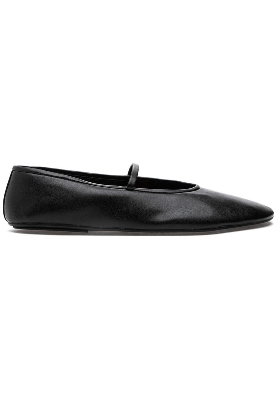 Women Jeffrey Campbell Flats | Dancerina Flat Black