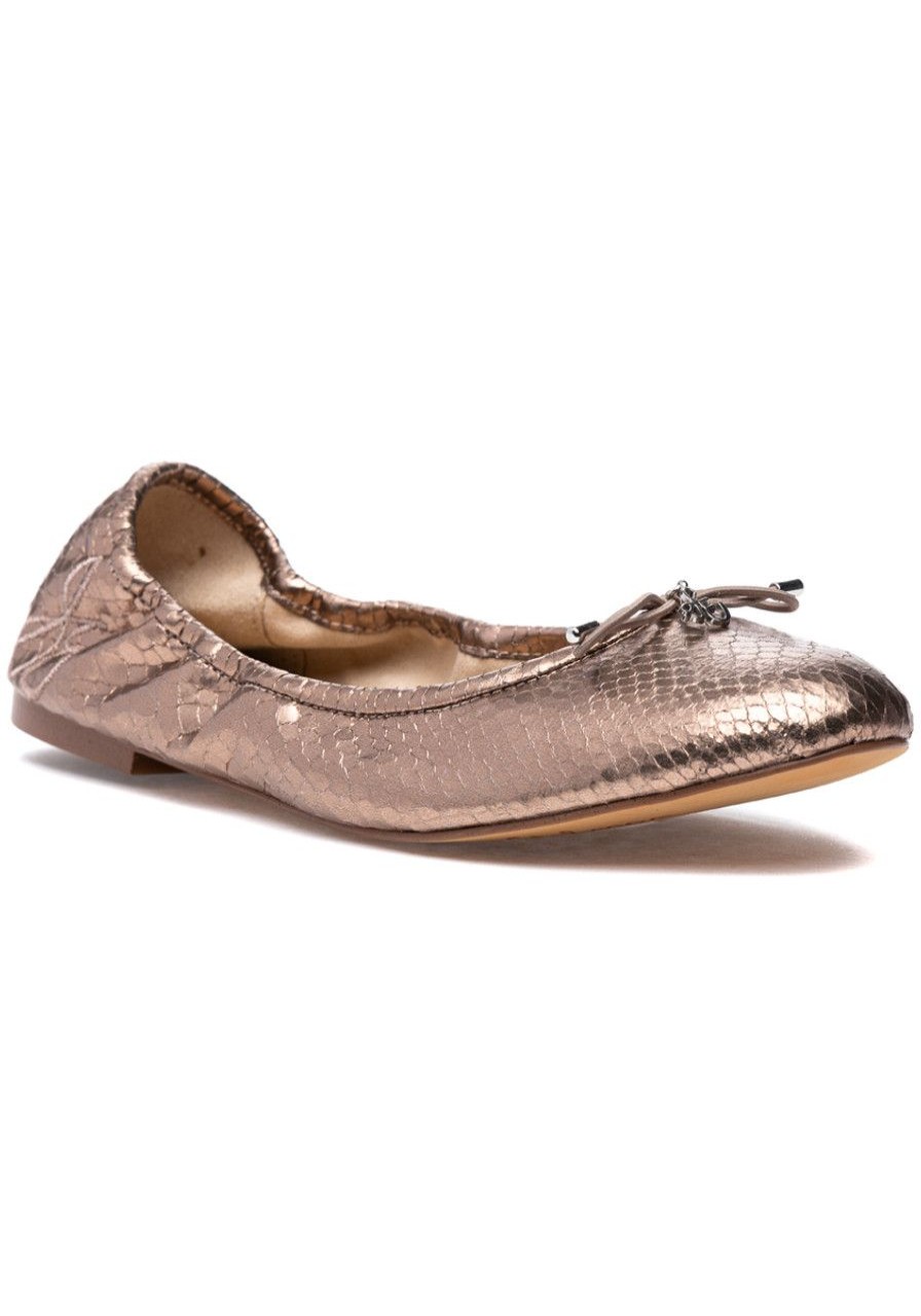 Women Sam Edelman Flats | Felicia Flat Pewter