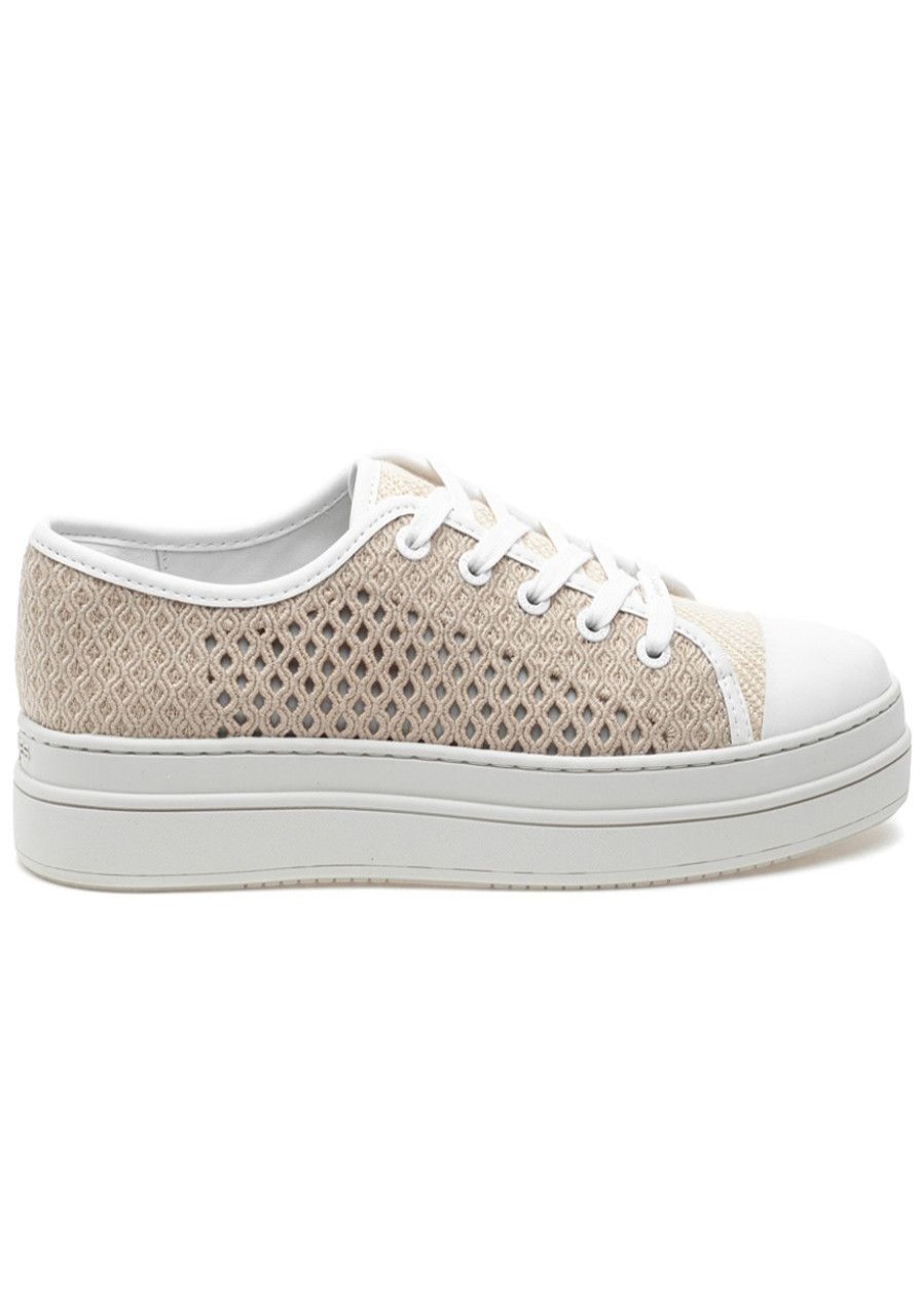 Women J/Slides Sneakers | Natasha Sneaker Nude Crochet